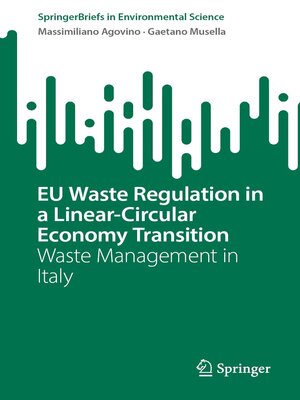 cover image of EU Waste Regulation in a Linear-Circular Economy Transition
